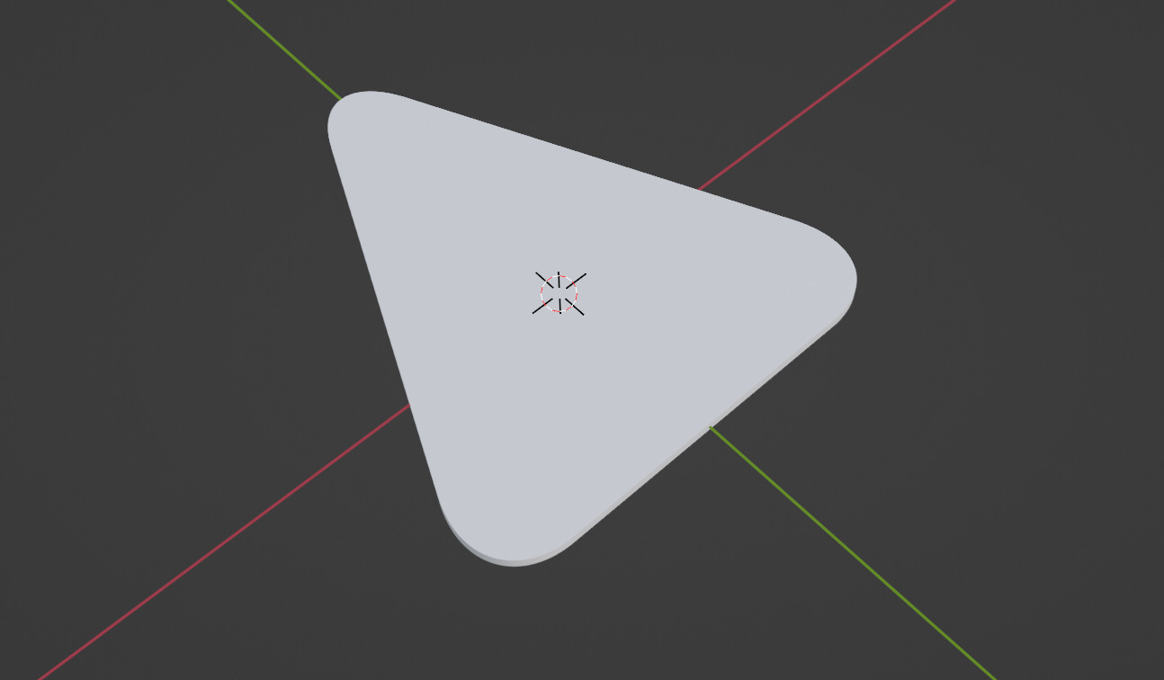 Standard Guitar Pick 3D print model_1