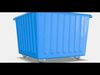 VESSLA Storage crate with castors 3D model_1
