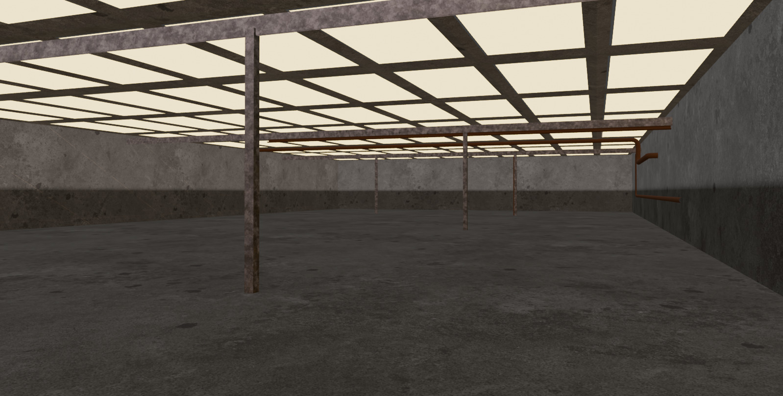 Warehouse Free low-poly 3D model_9