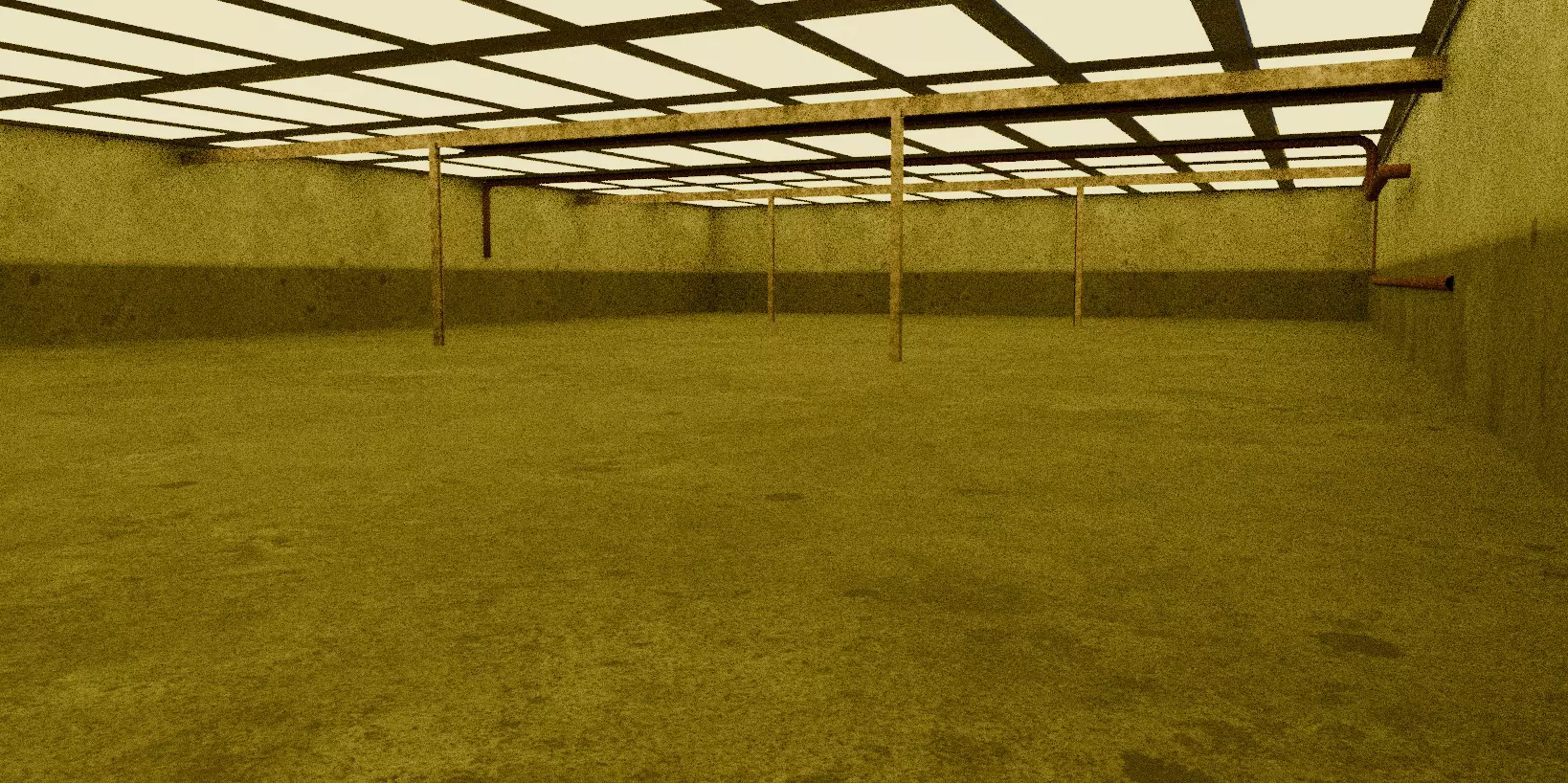 Warehouse Free low-poly 3D model_0