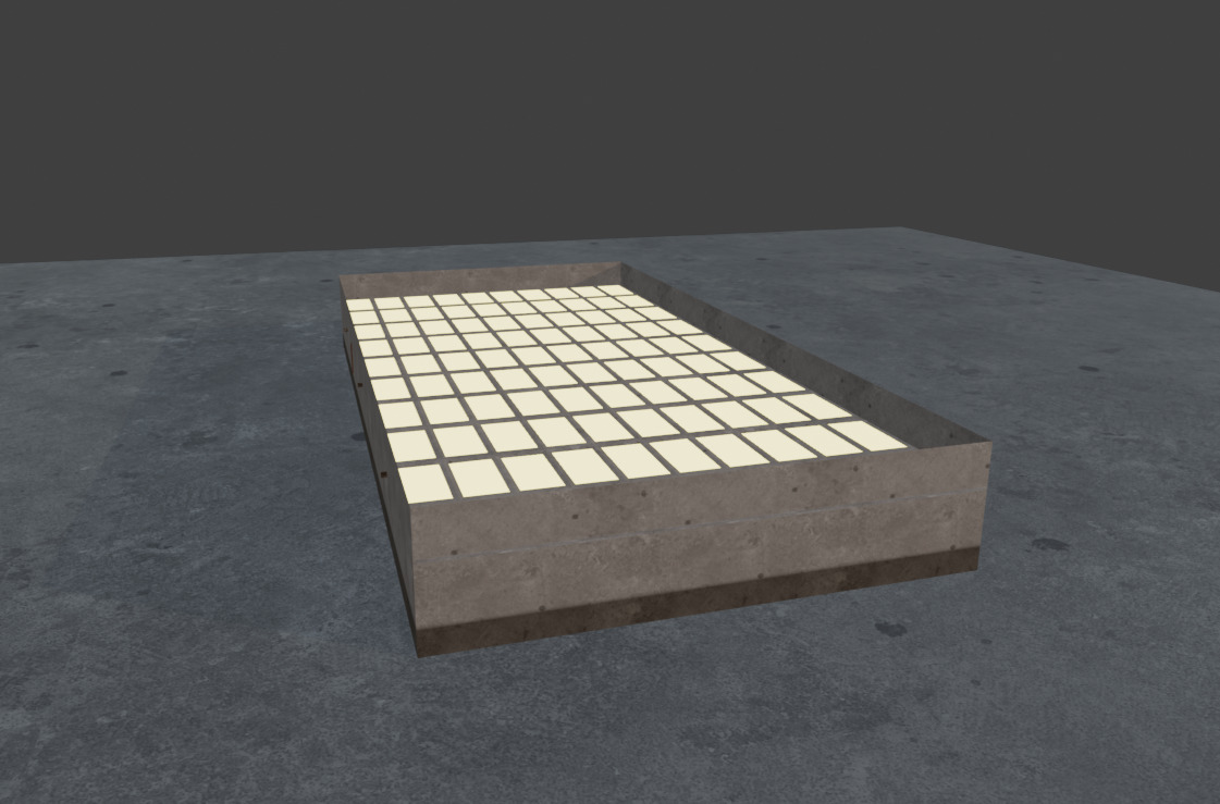 Warehouse Free low-poly 3D model_4