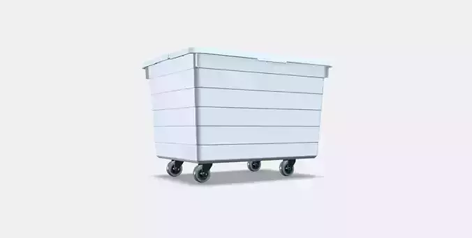SOCKERBIT Box with castors and lid
