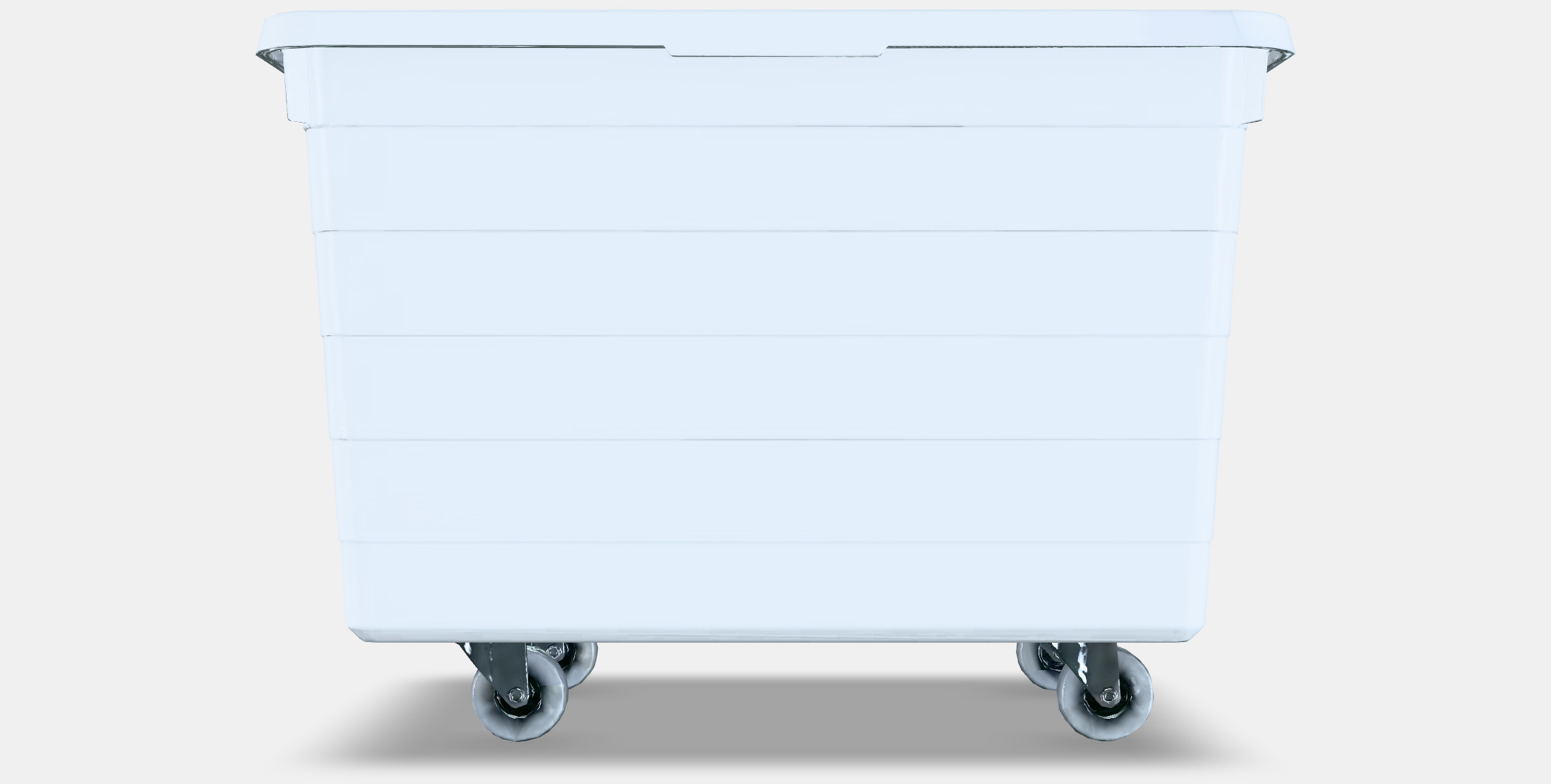 SOCKERBIT Box with castors and lid Low-poly 3D model_15