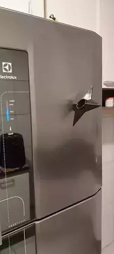 Shuriken fridge magnet