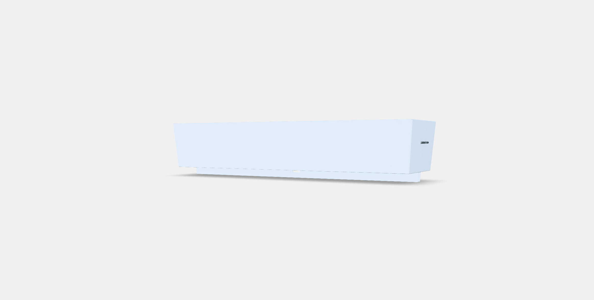 MITTZON Container f frame w castors Low-poly 3D model_5