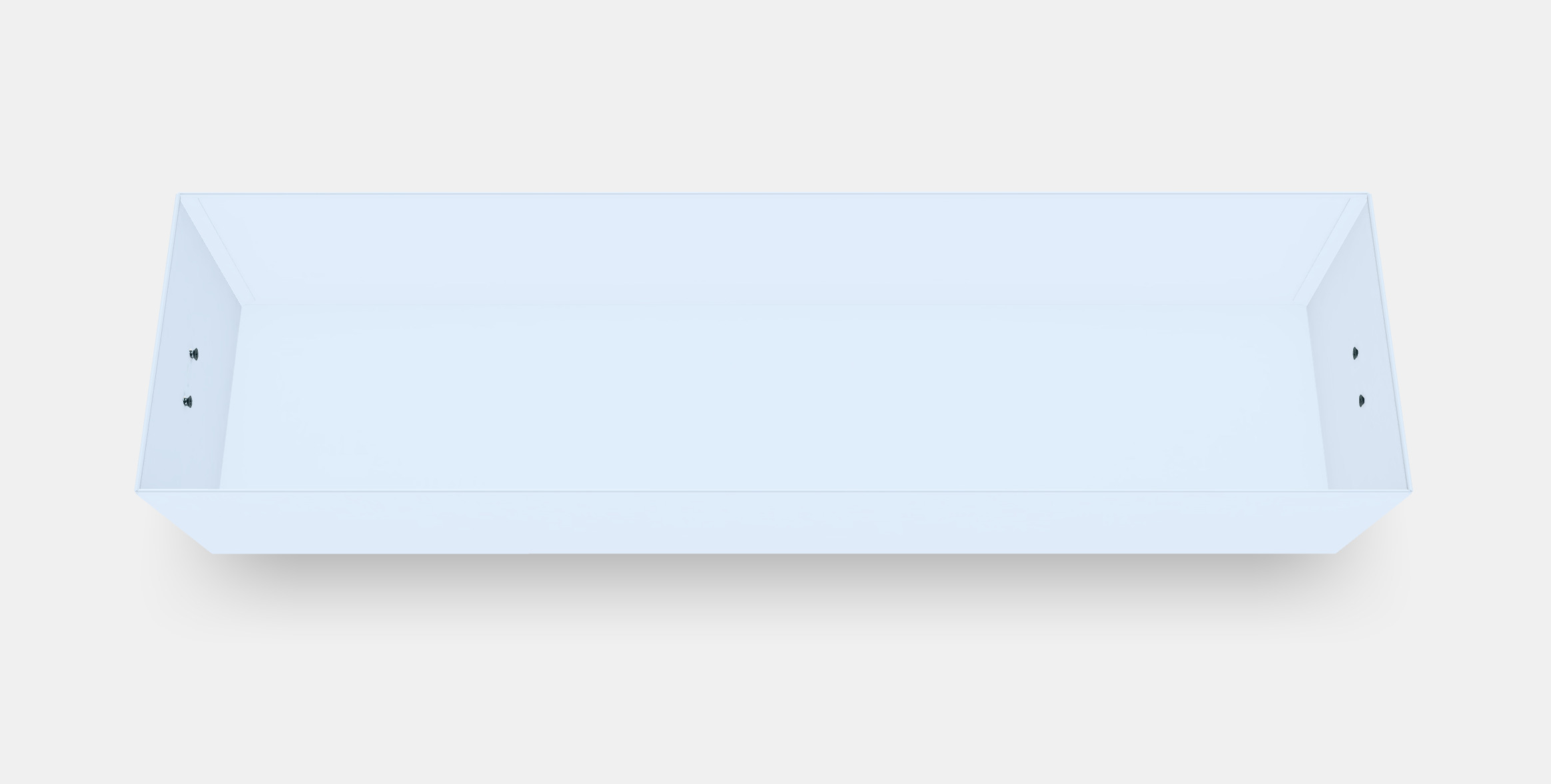 MITTZON Container f frame w castors Low-poly 3D model_4