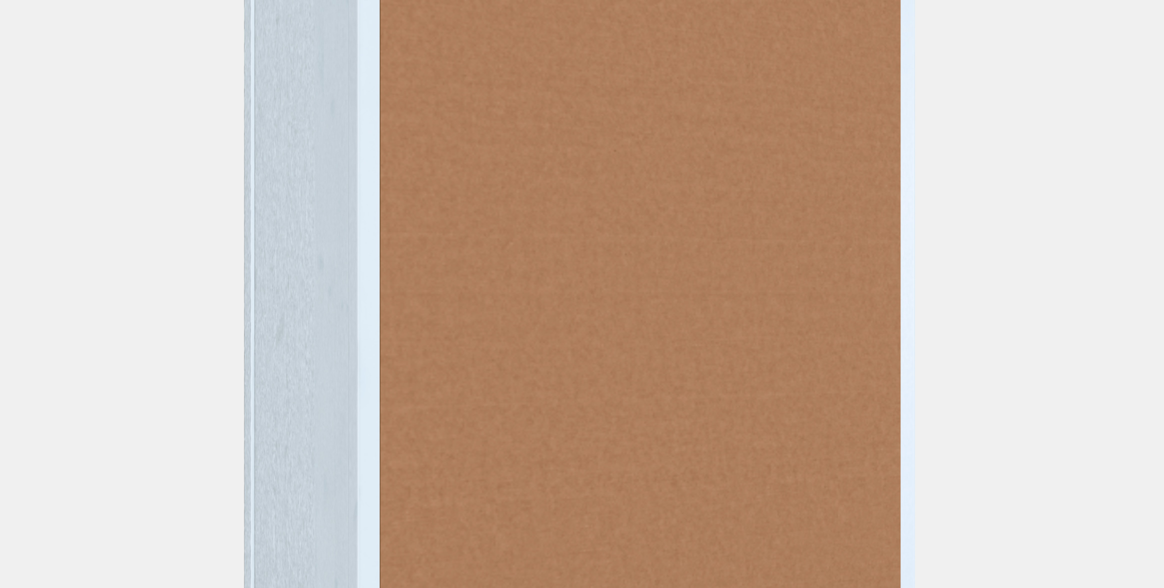 HEMNES chest of drawers with 6 drawers Low-poly 3D model_5