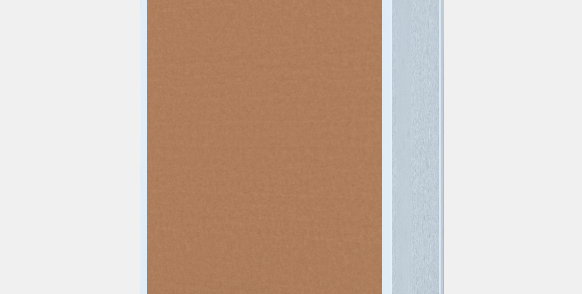 HEMNES chest of drawers with 6 drawers Low-poly 3D model_3