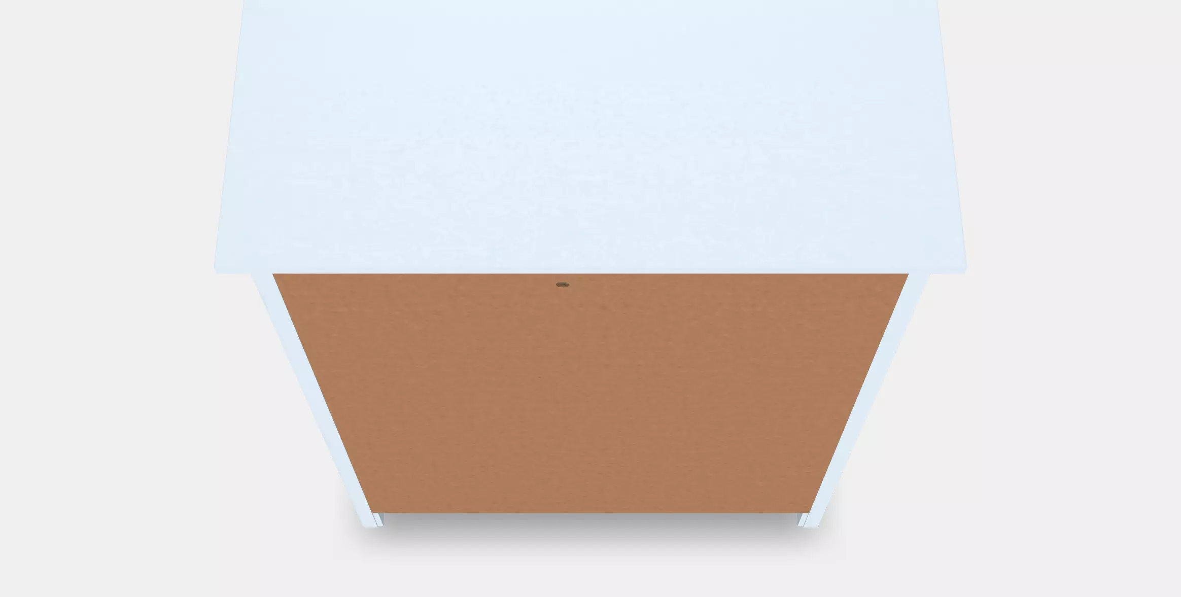 HEMNES chest of drawers with 6 drawers Low-poly 3D model_0