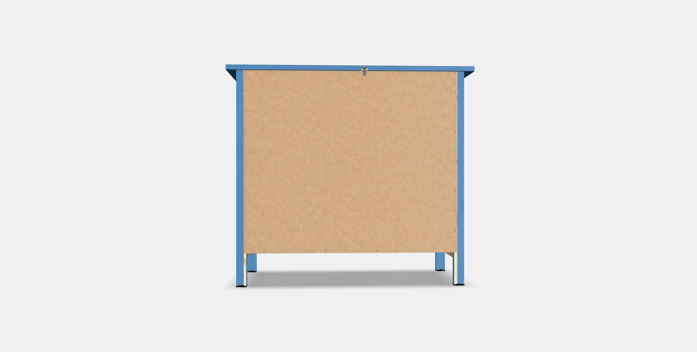 HEMNES chest of drawers with 3 drawers 3D model_14