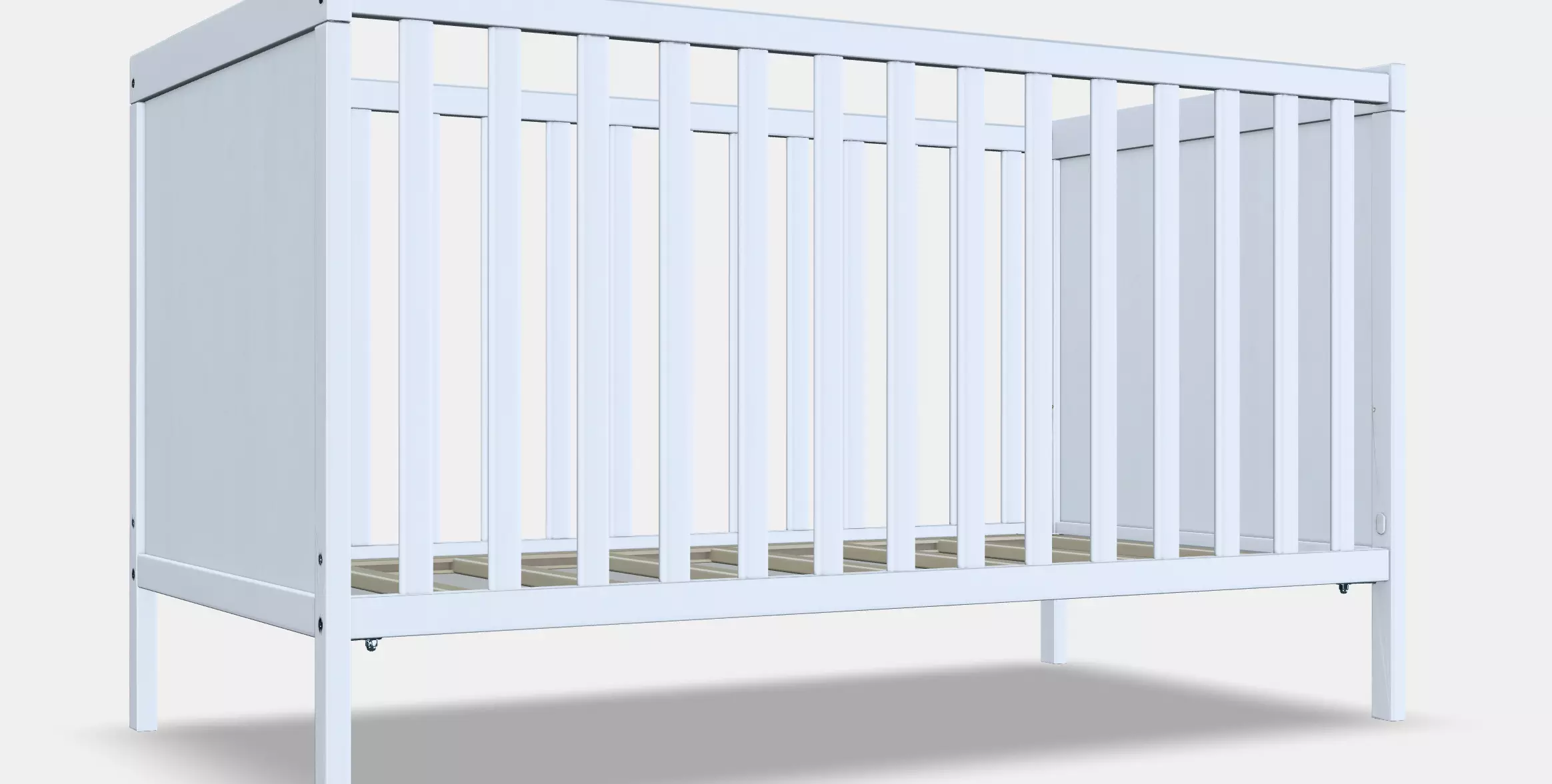 SUNDVIK baby bed 3D model_0