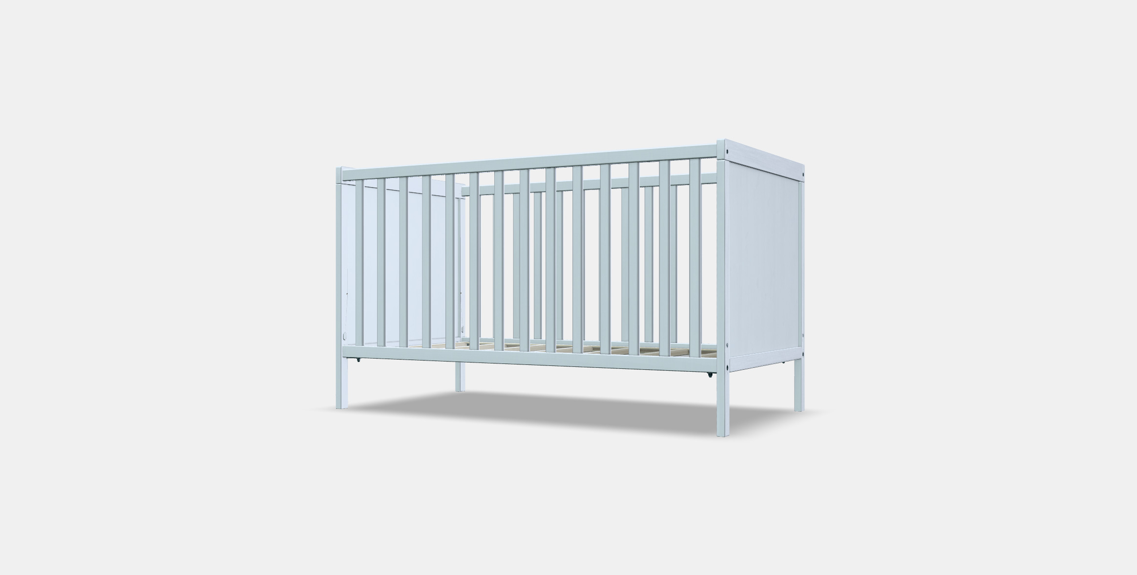 SUNDVIK baby bed 3D model_12