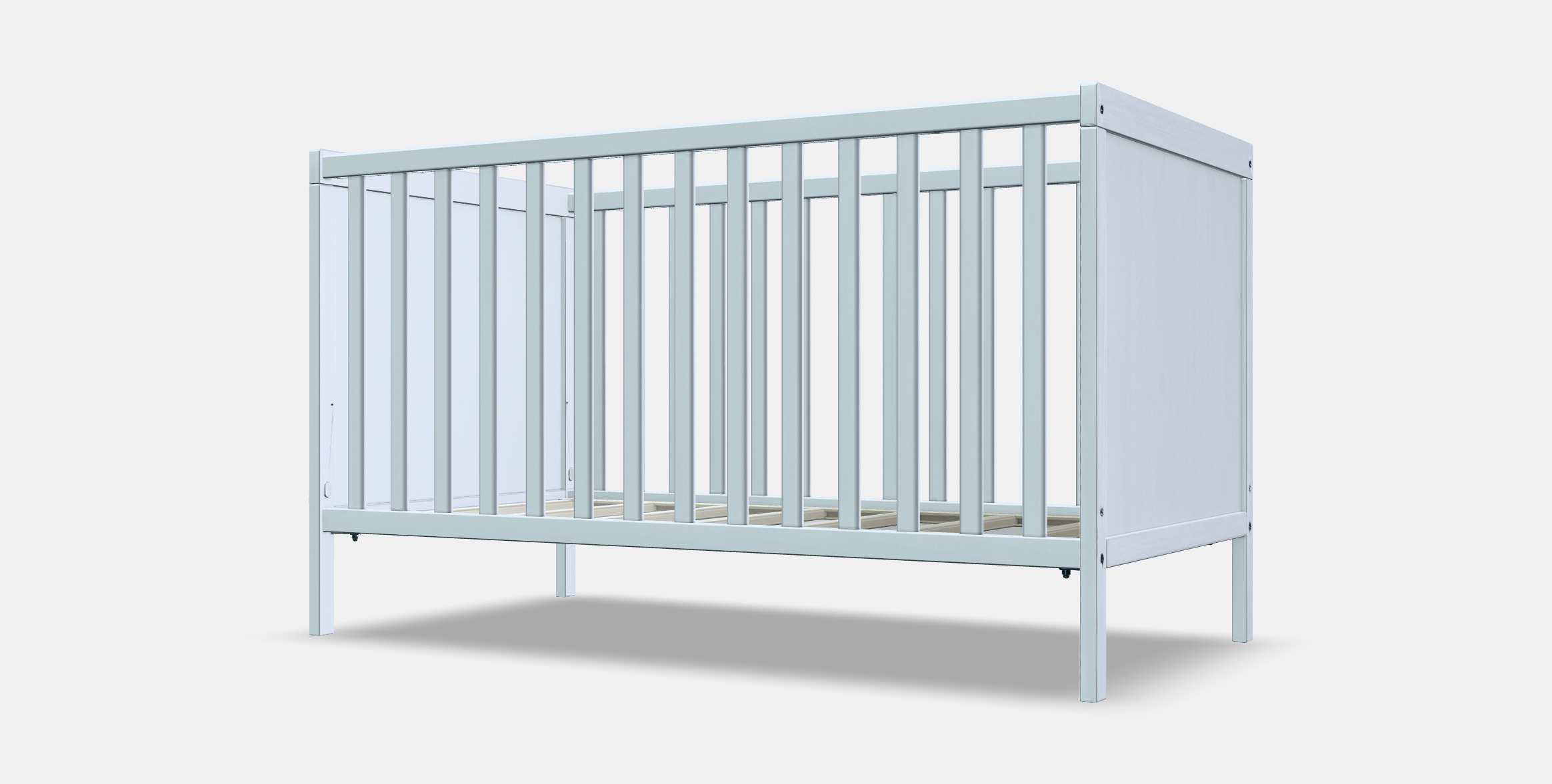 SUNDVIK baby bed 3D model_13
