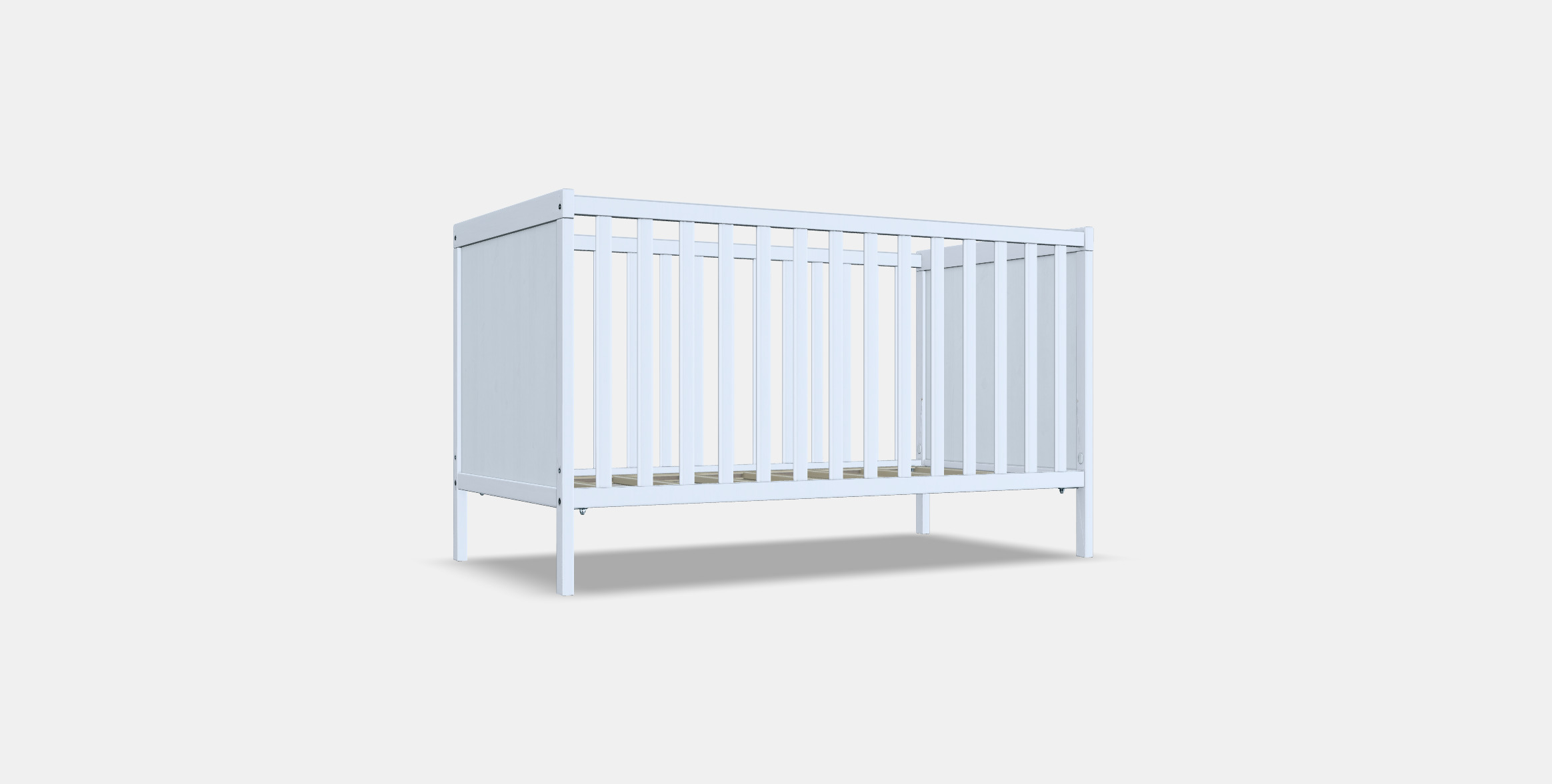 SUNDVIK baby bed 3D model_16
