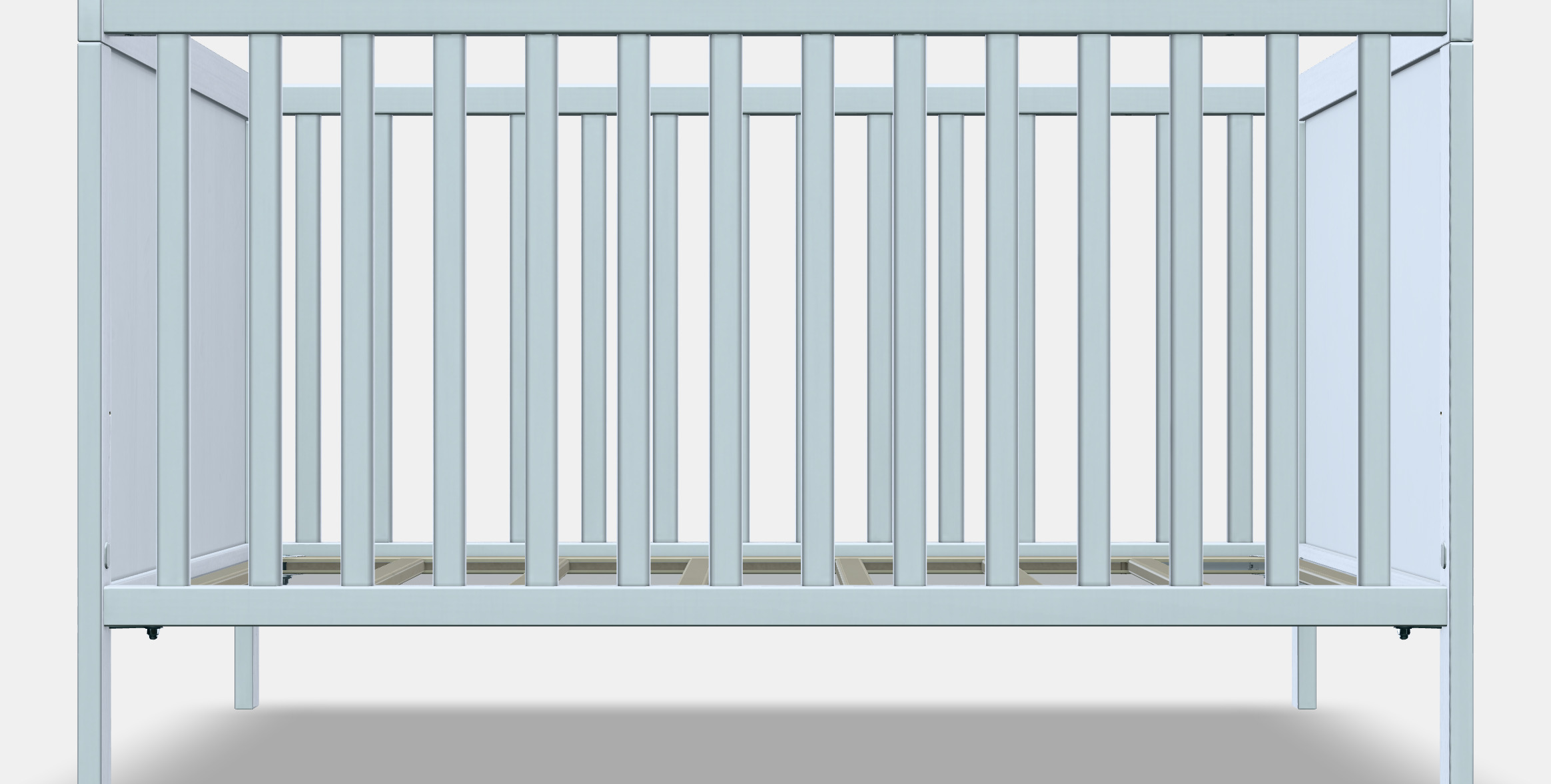 SUNDVIK baby bed 3D model_11