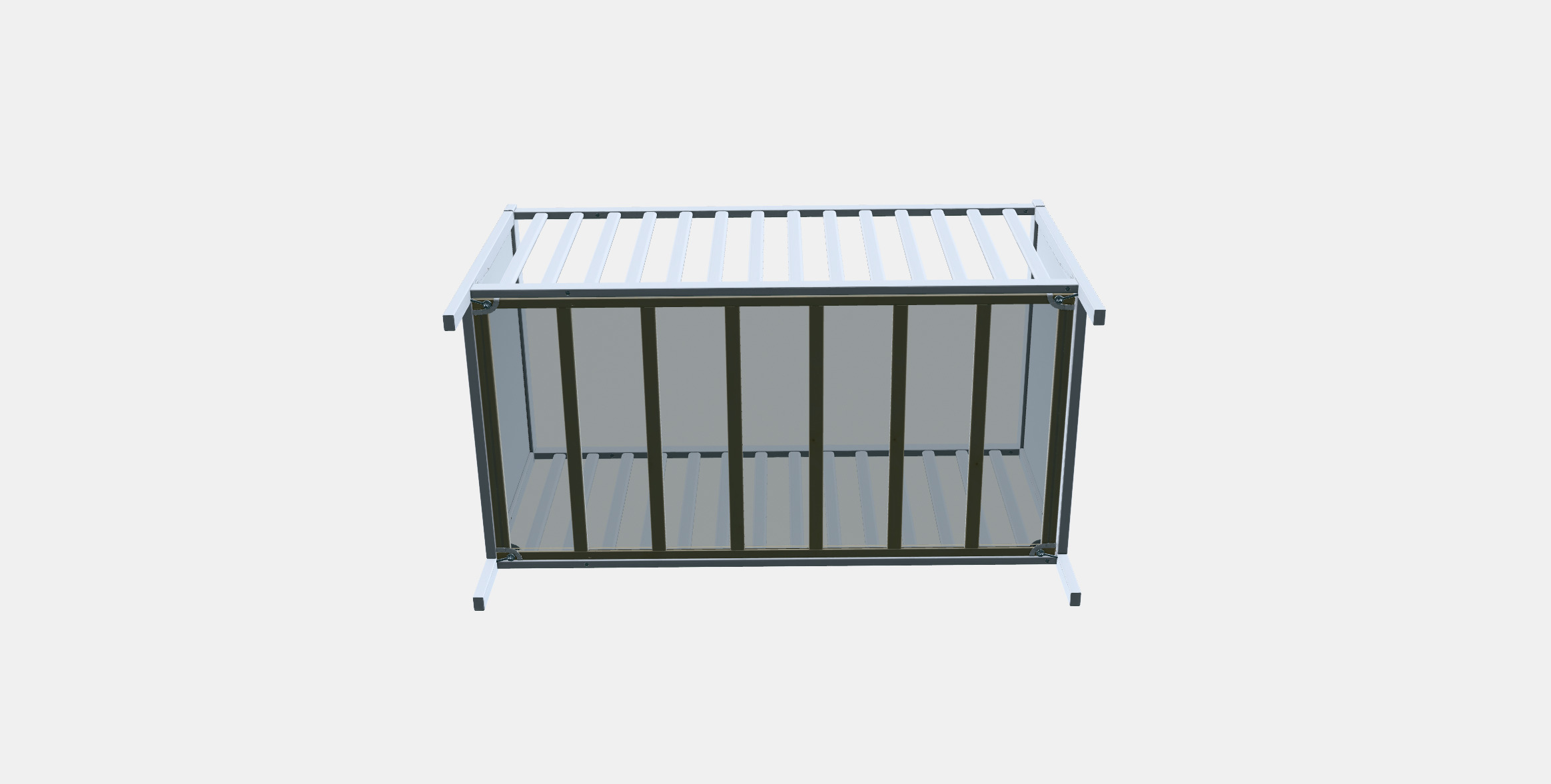 SUNDVIK baby bed 3D model_7