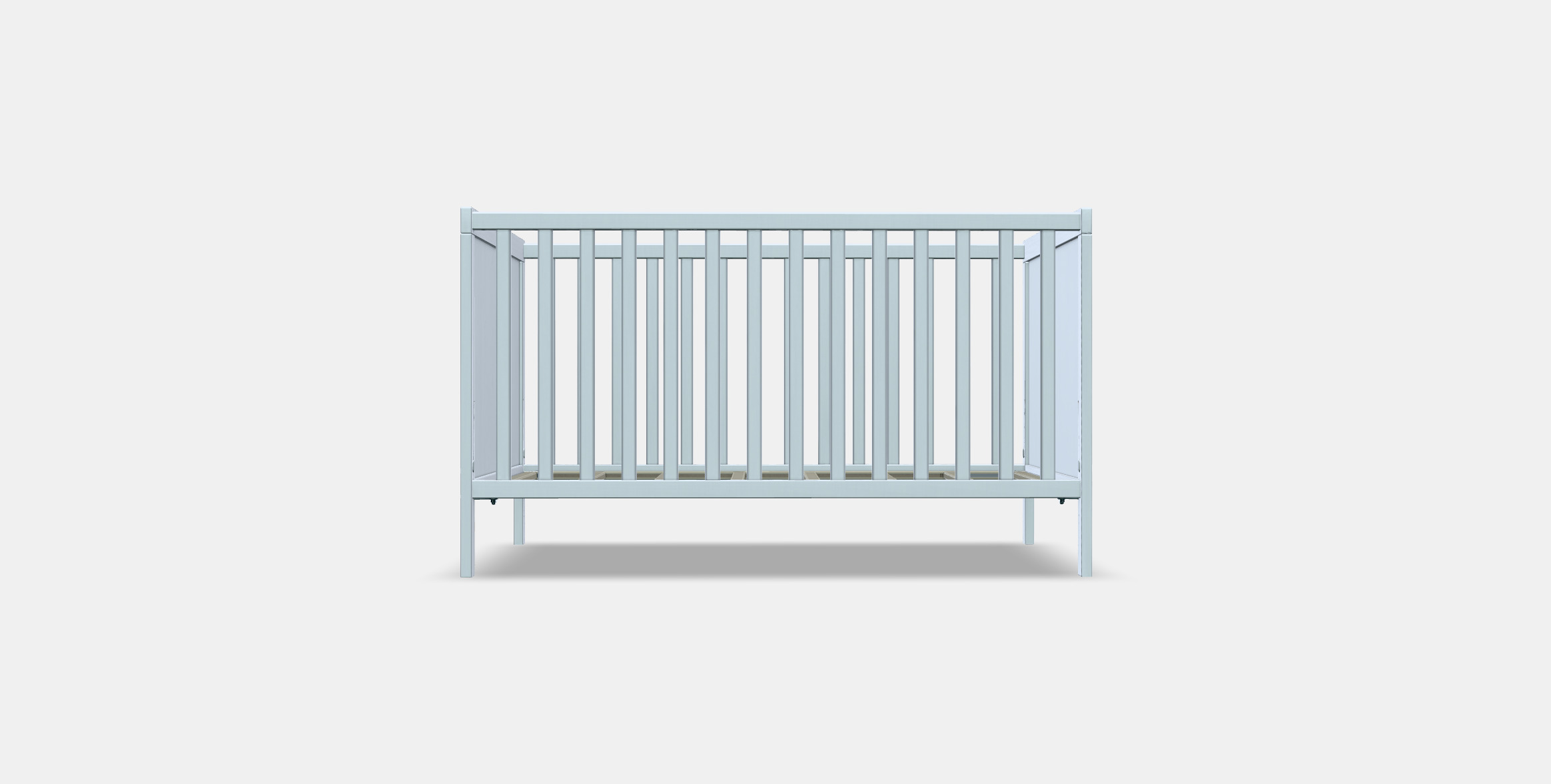 SUNDVIK baby bed 3D model_9