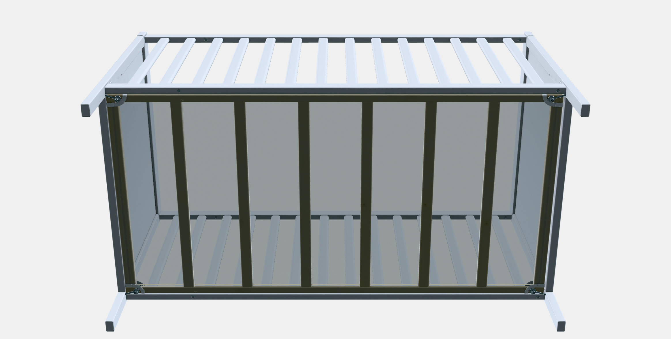 SUNDVIK baby bed 3D model_8