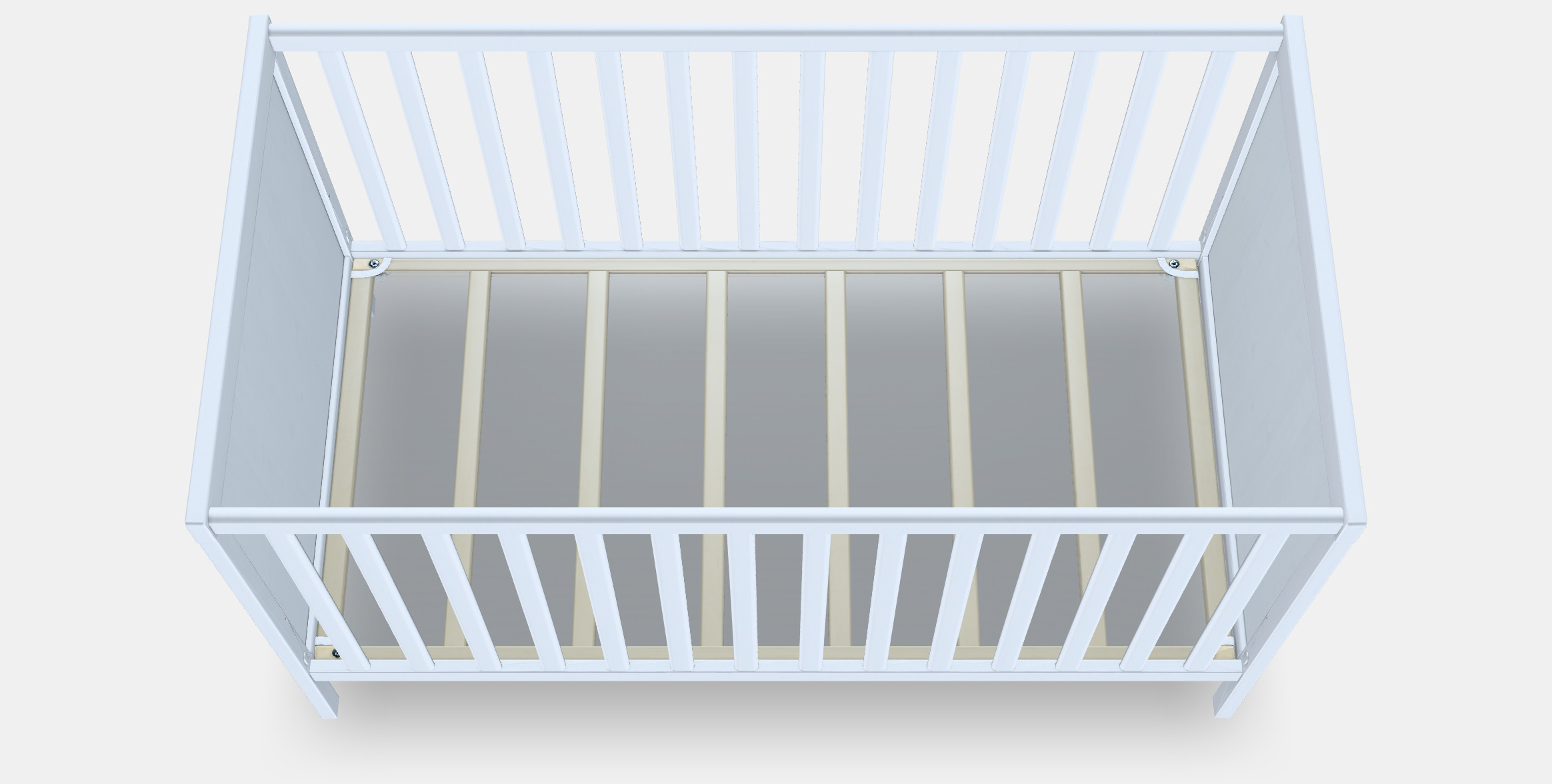 SUNDVIK baby bed 3D model_3