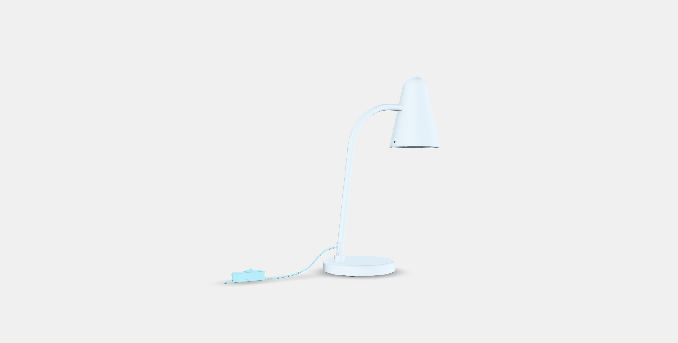FUBBLA desk lamp LED Low-poly 3D model_16