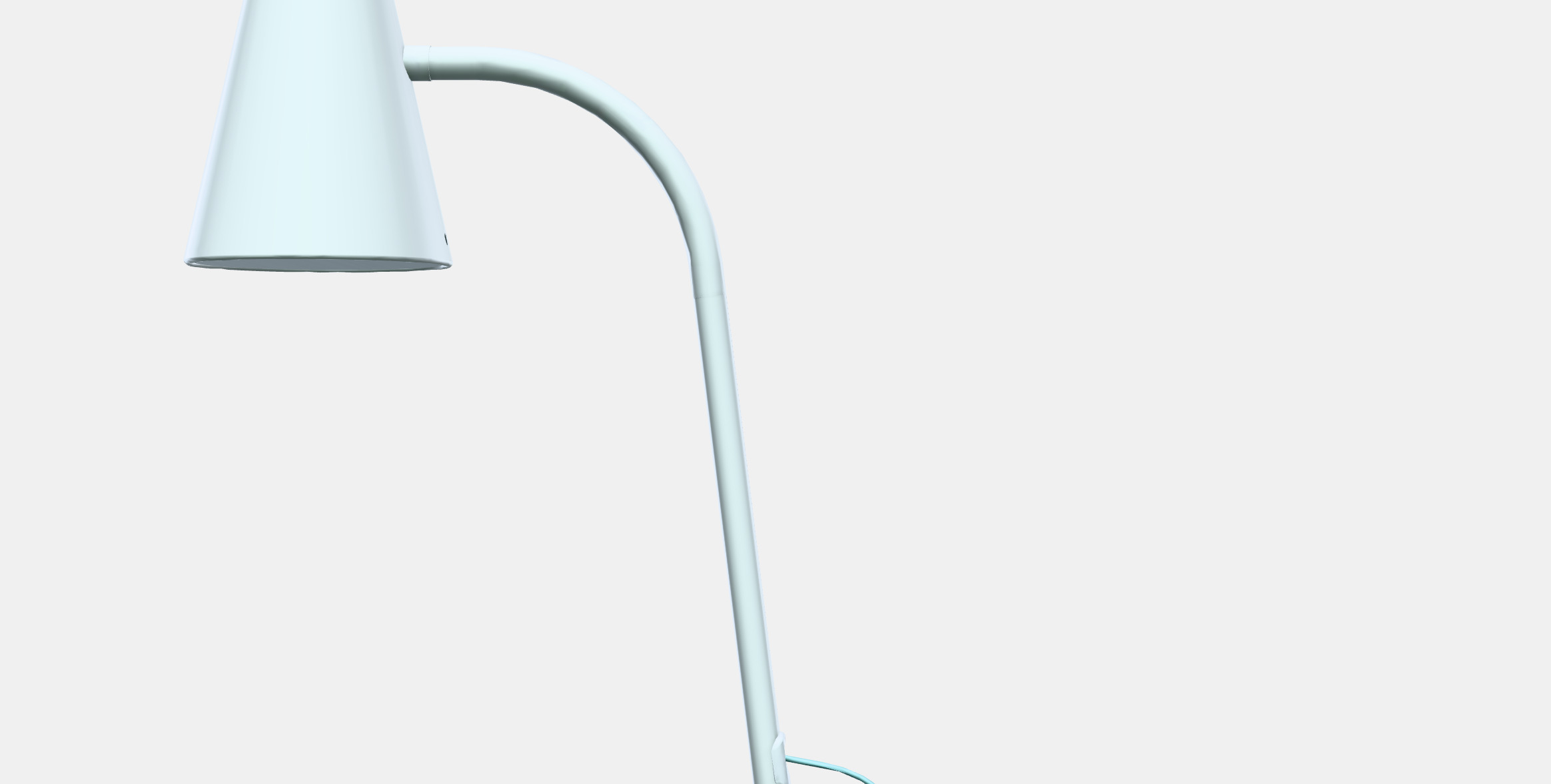 FUBBLA desk lamp LED Low-poly 3D model_11