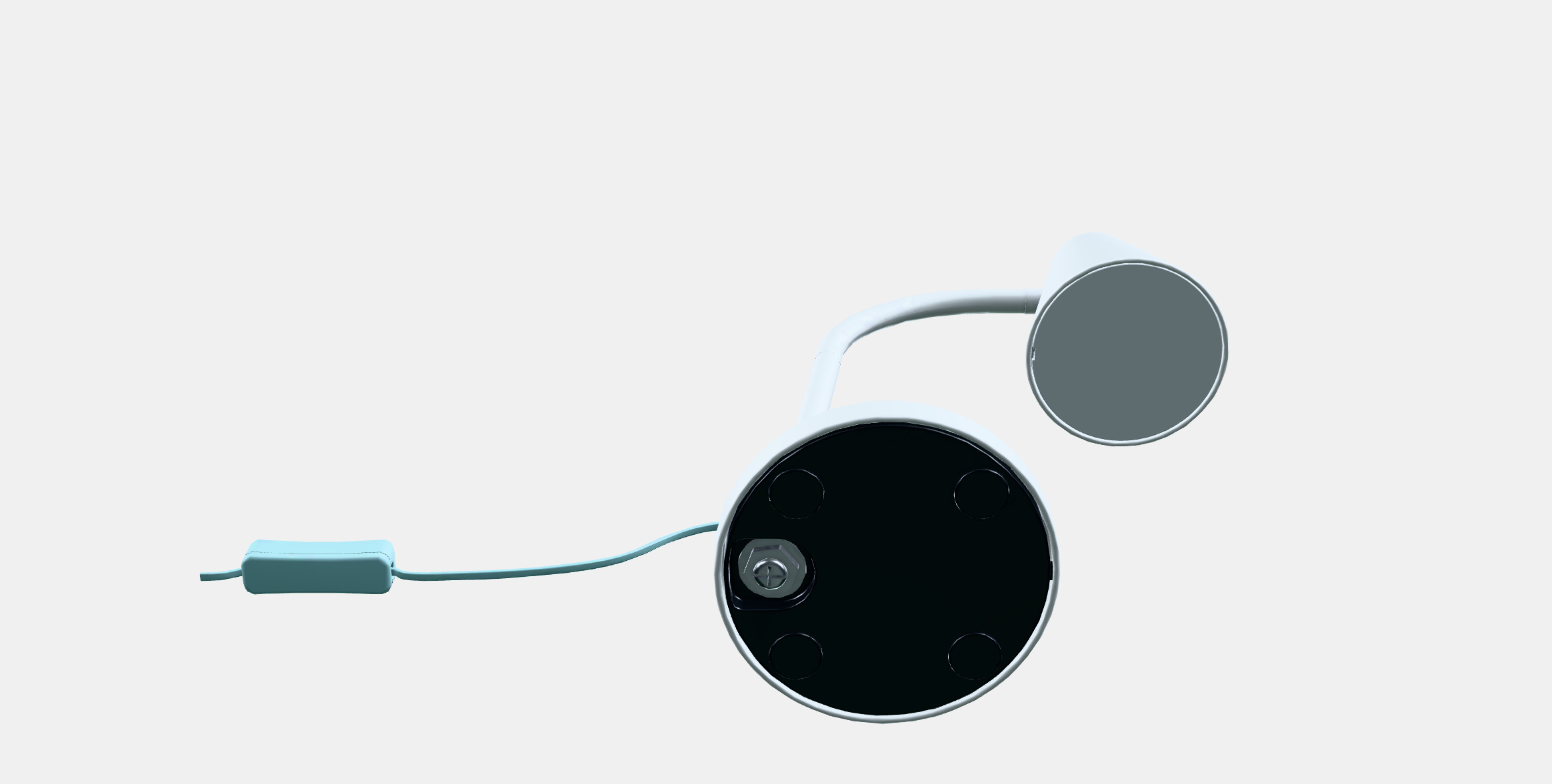 FUBBLA desk lamp LED Low-poly 3D model_8