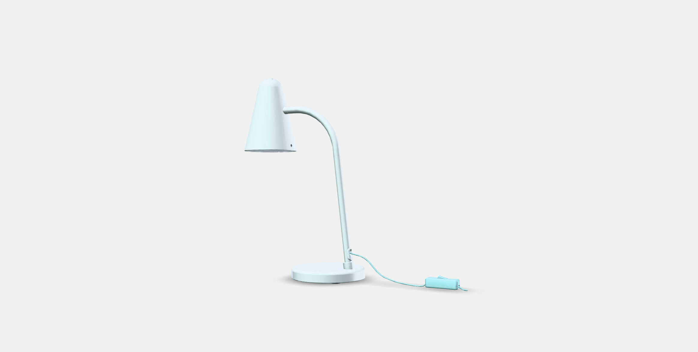 FUBBLA desk lamp LED Low-poly 3D model_12