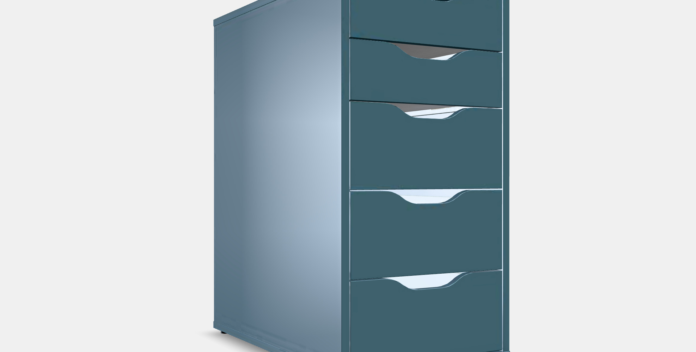 ALEX drawer unit 5 3D model_9