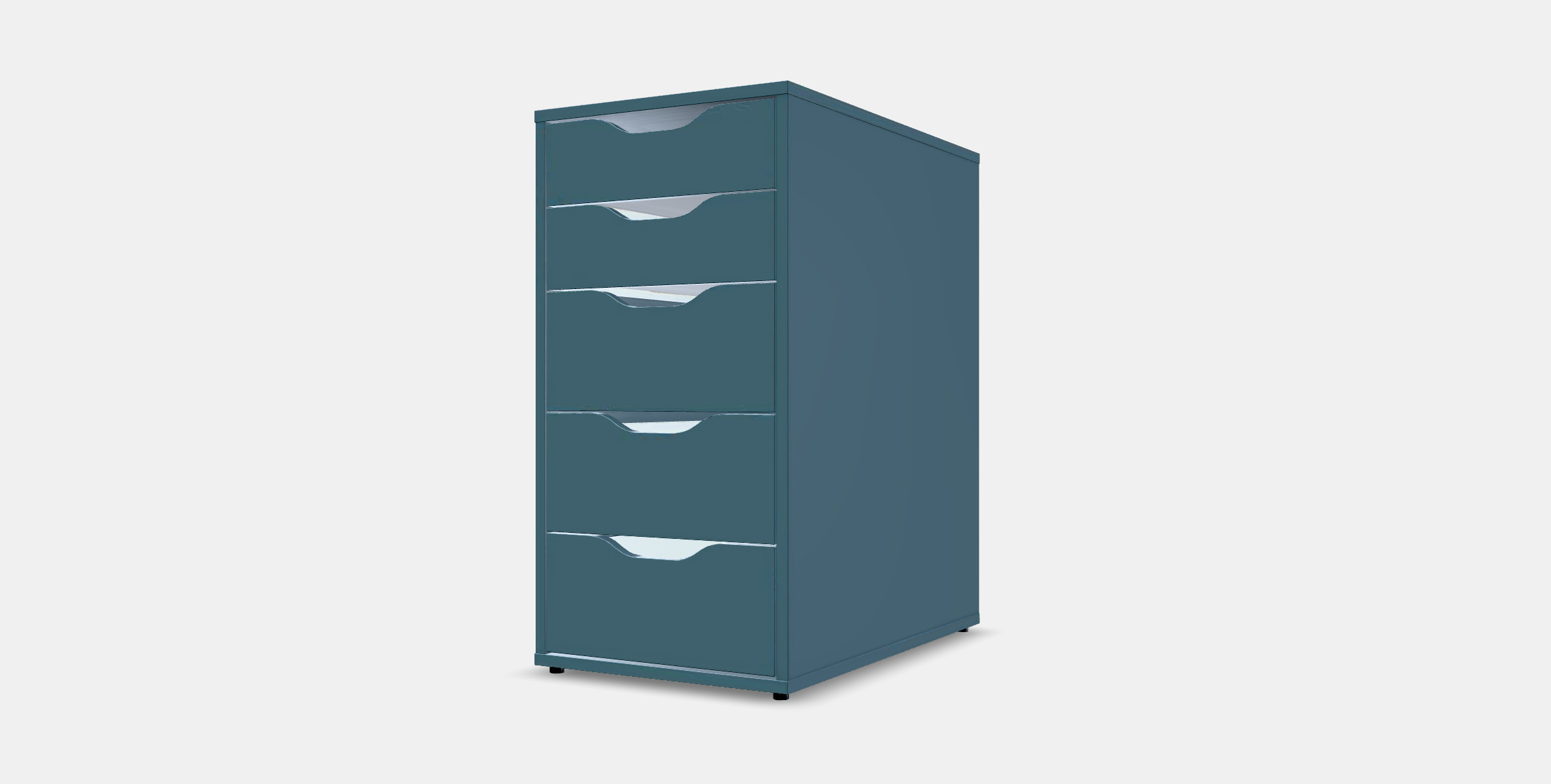 ALEX drawer unit 5 3D model_11
