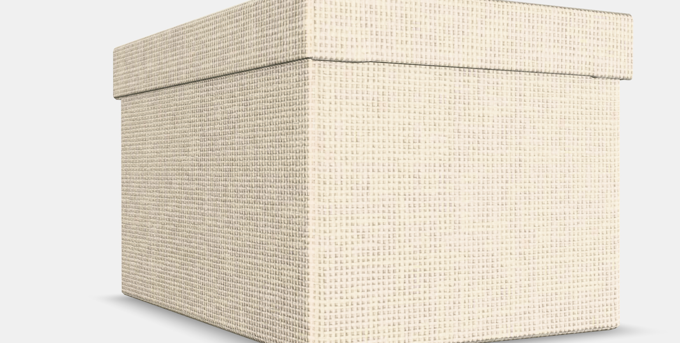 KVARNVIK box with lid Low-poly 3D model_10