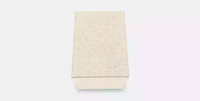KVARNVIK box with lid Low-poly 3D model