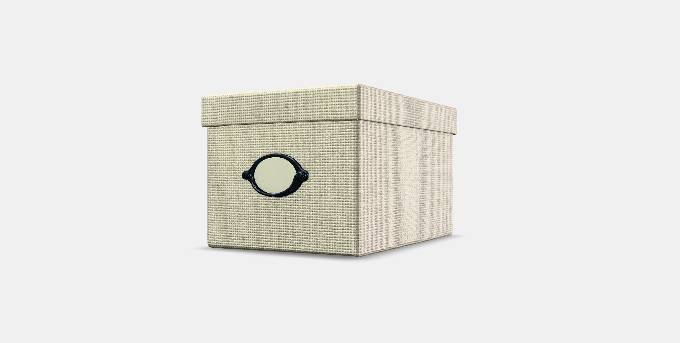 KVARNVIK box with lid Low-poly 3D model_12