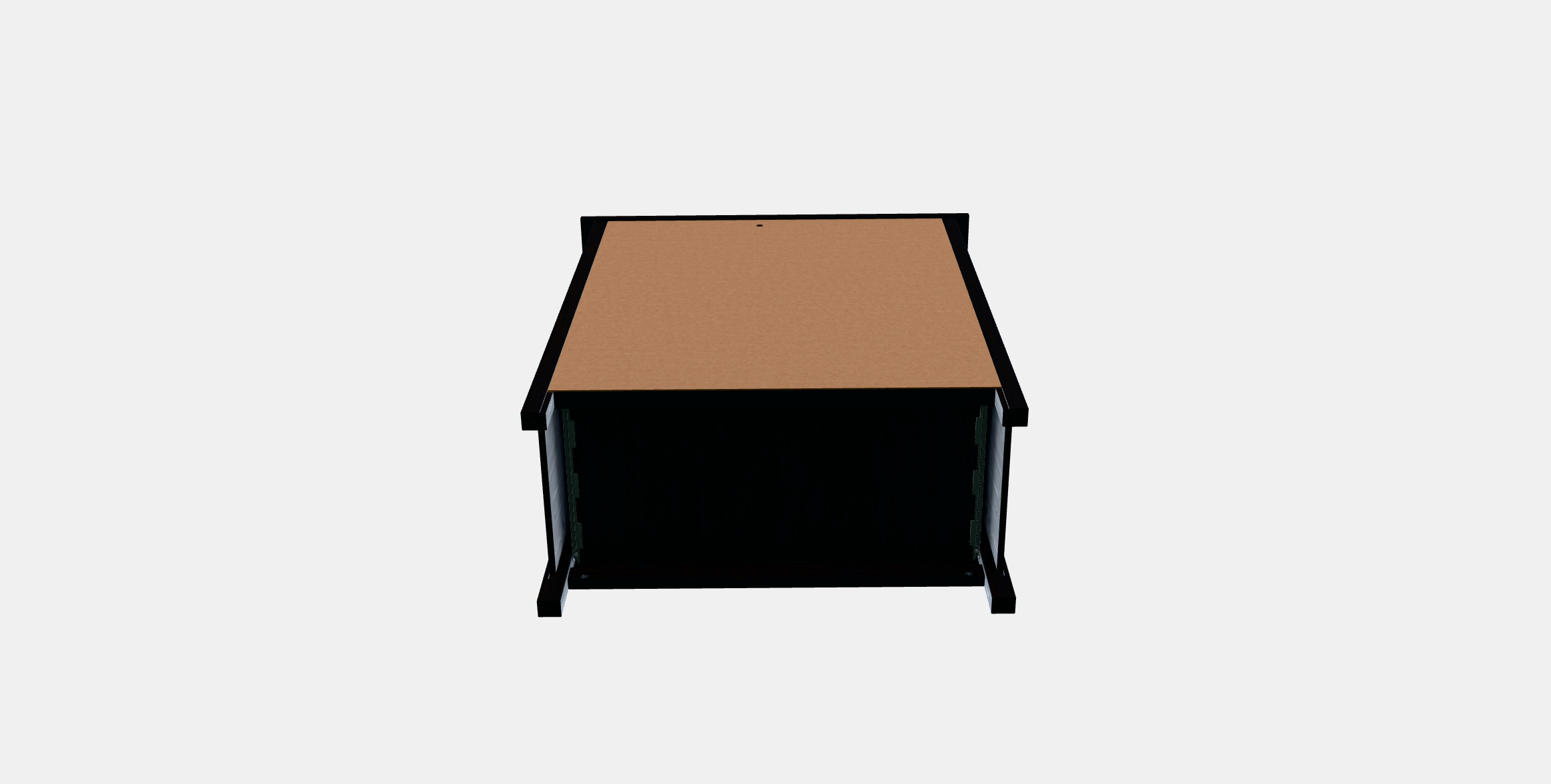 HEMNES chest of drawers with 6 drawers 1 3D model_5