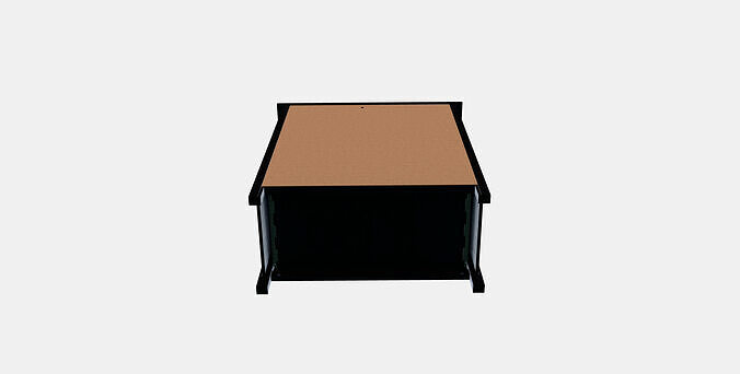 HEMNES chest of drawers with 6 drawers 1 3D model 5