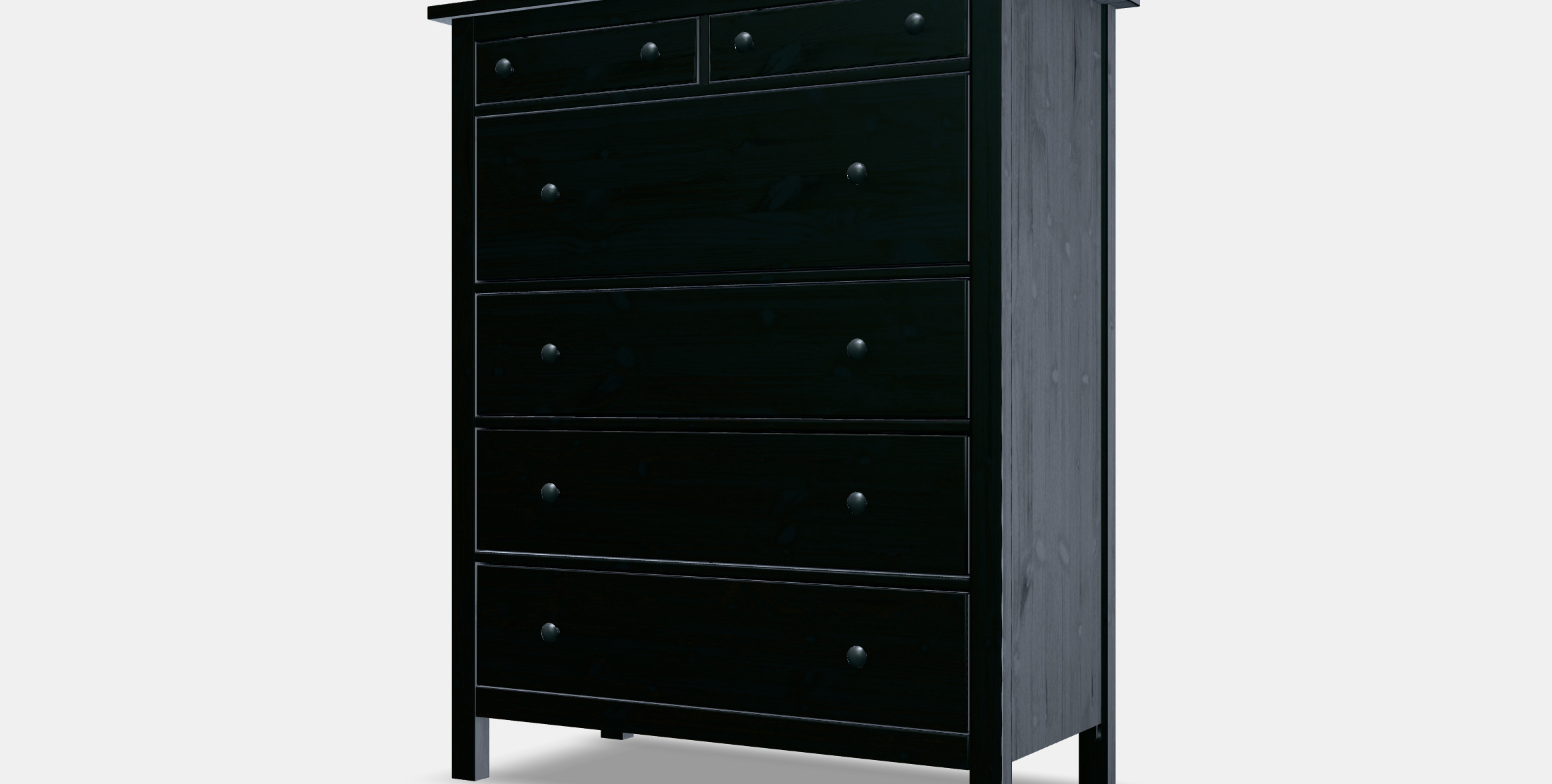 HEMNES chest of drawers with 6 drawers 1 3D model_13