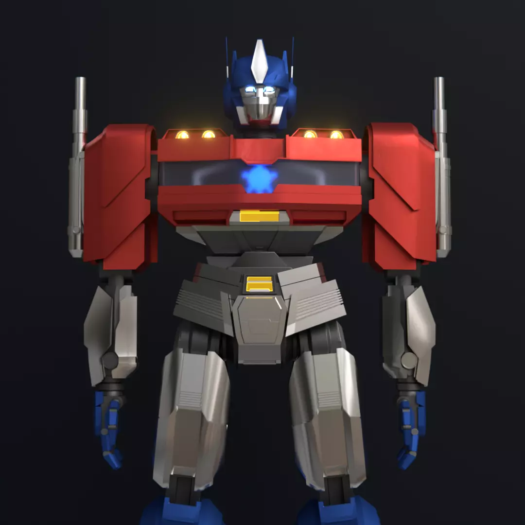 optimus prime transformers one 3D model