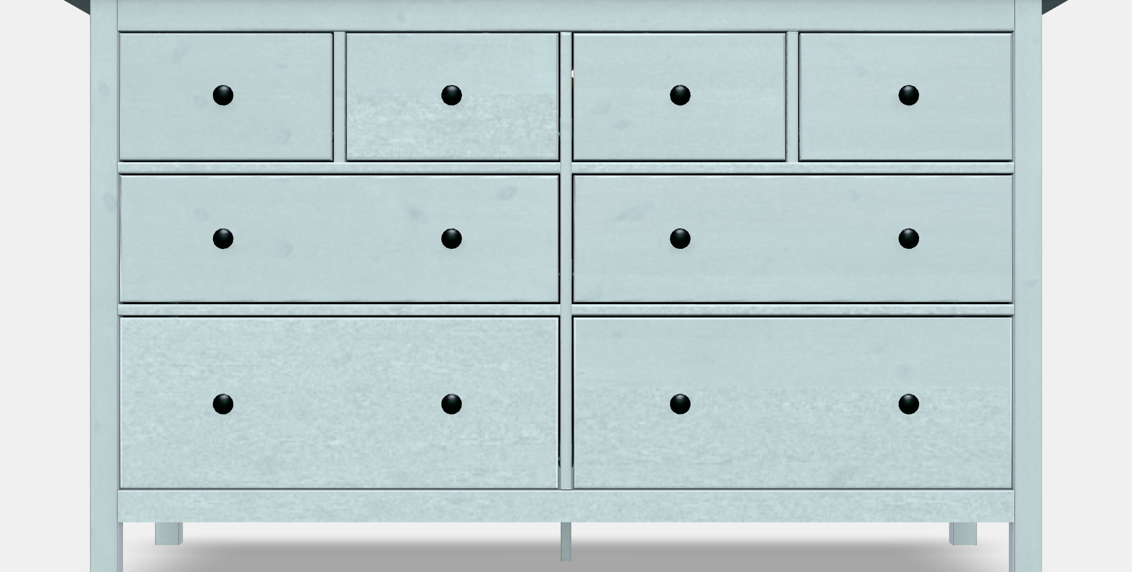 HEMNES chest of drawers with 8 drawers 1 3D model_13