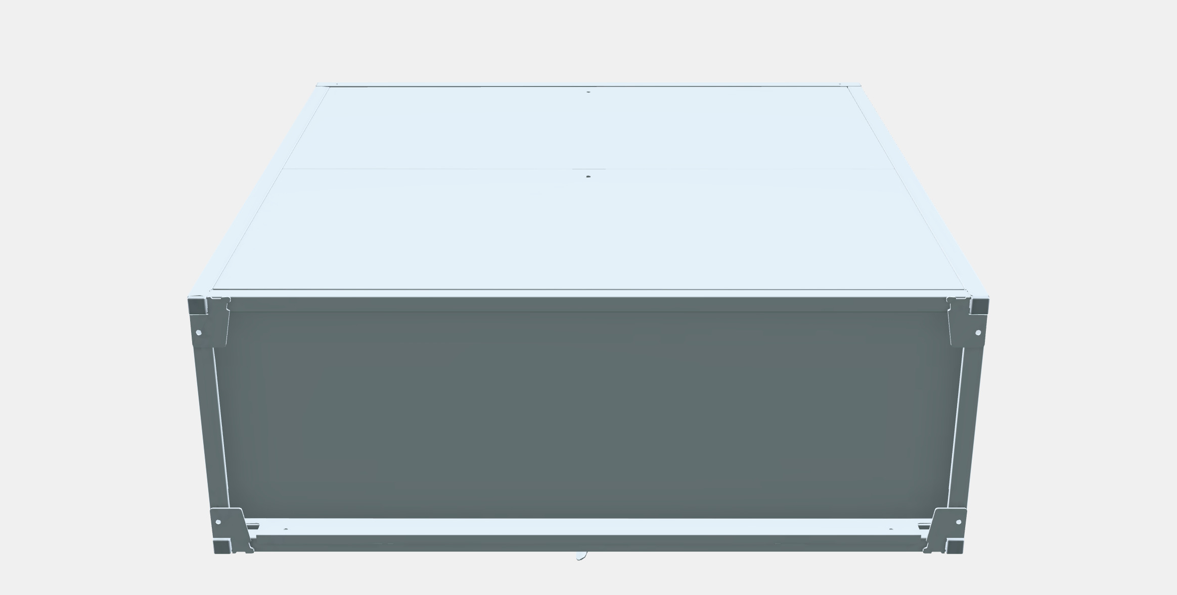 IVAR cabinet with doors 3D model_8