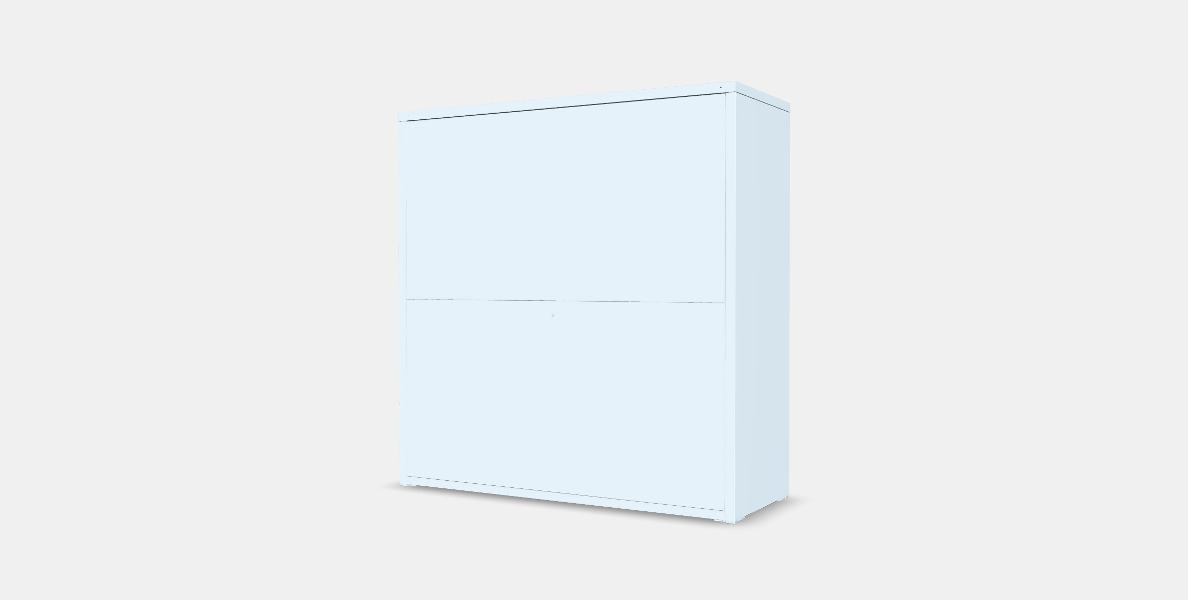 IVAR cabinet with doors 3D model_5