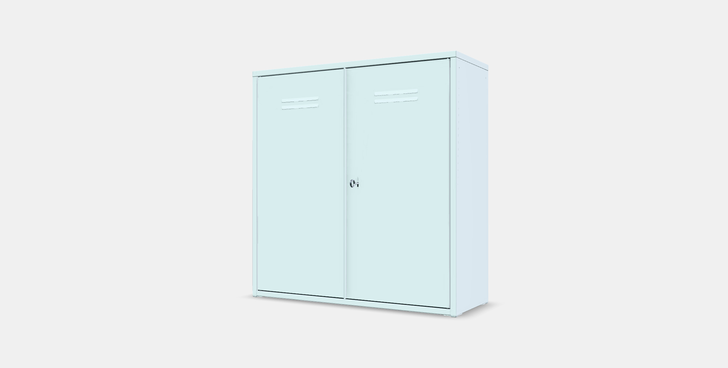 IVAR cabinet with doors 3D model_12