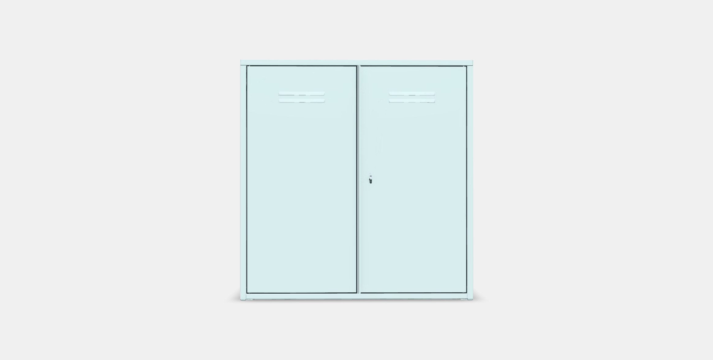 IVAR cabinet with doors 3D model_10