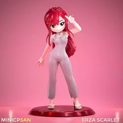 Erza Scarlet - Charming Jumpsuit Outfit - Fairy Tail