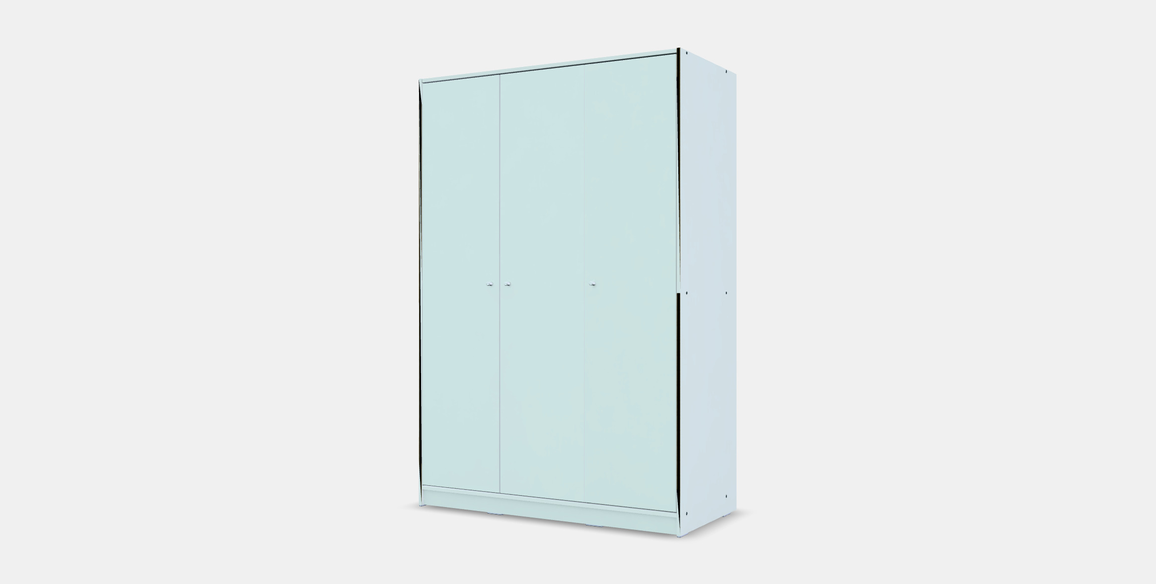 KLEPPSTAD closet with 3 doors 3D model_12