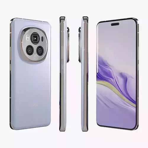 Honor Magic 6 Pro Cloud Purple 3D model