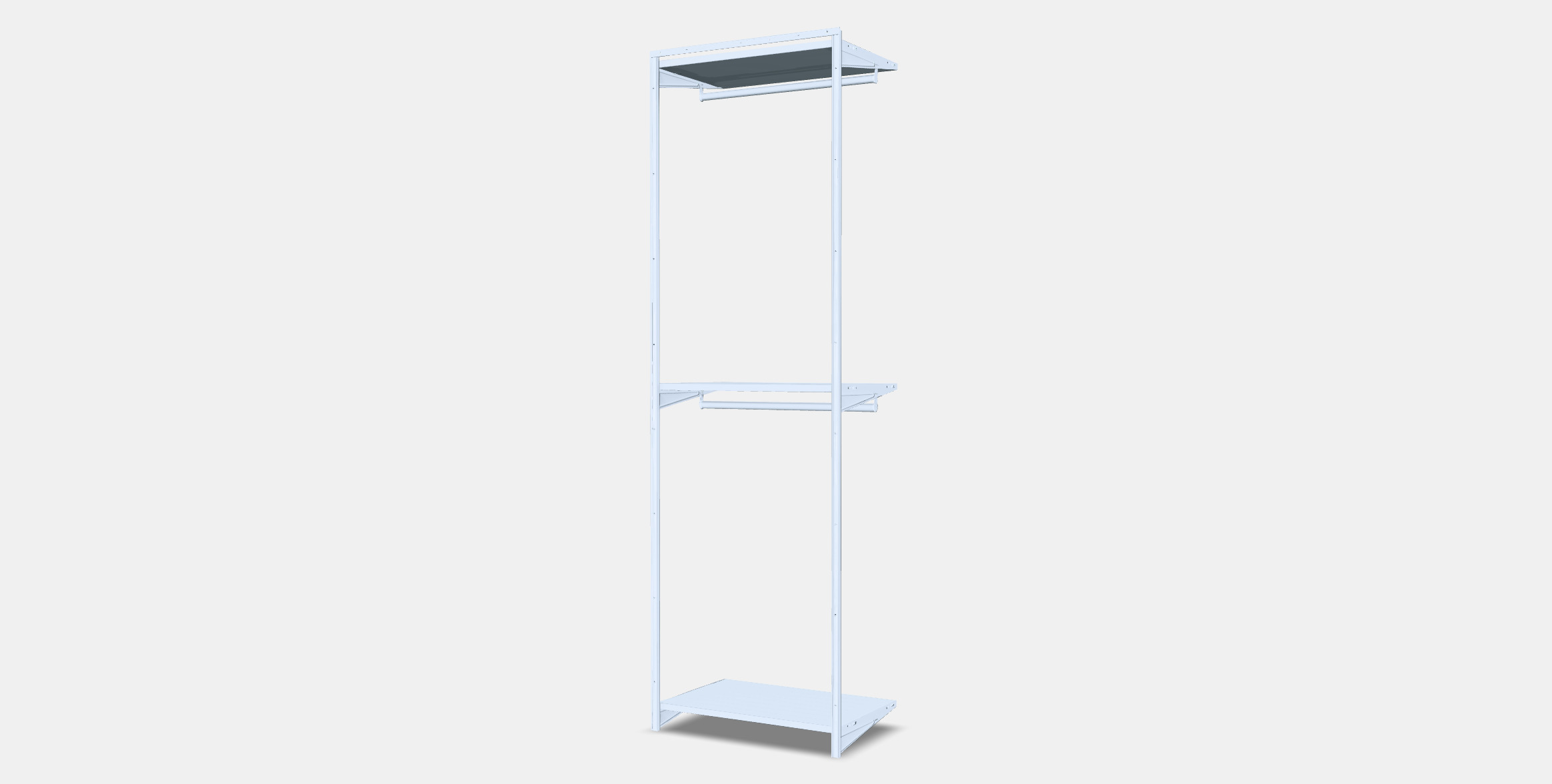 BOAXEL cupboard combination Low-poly 3D model_4