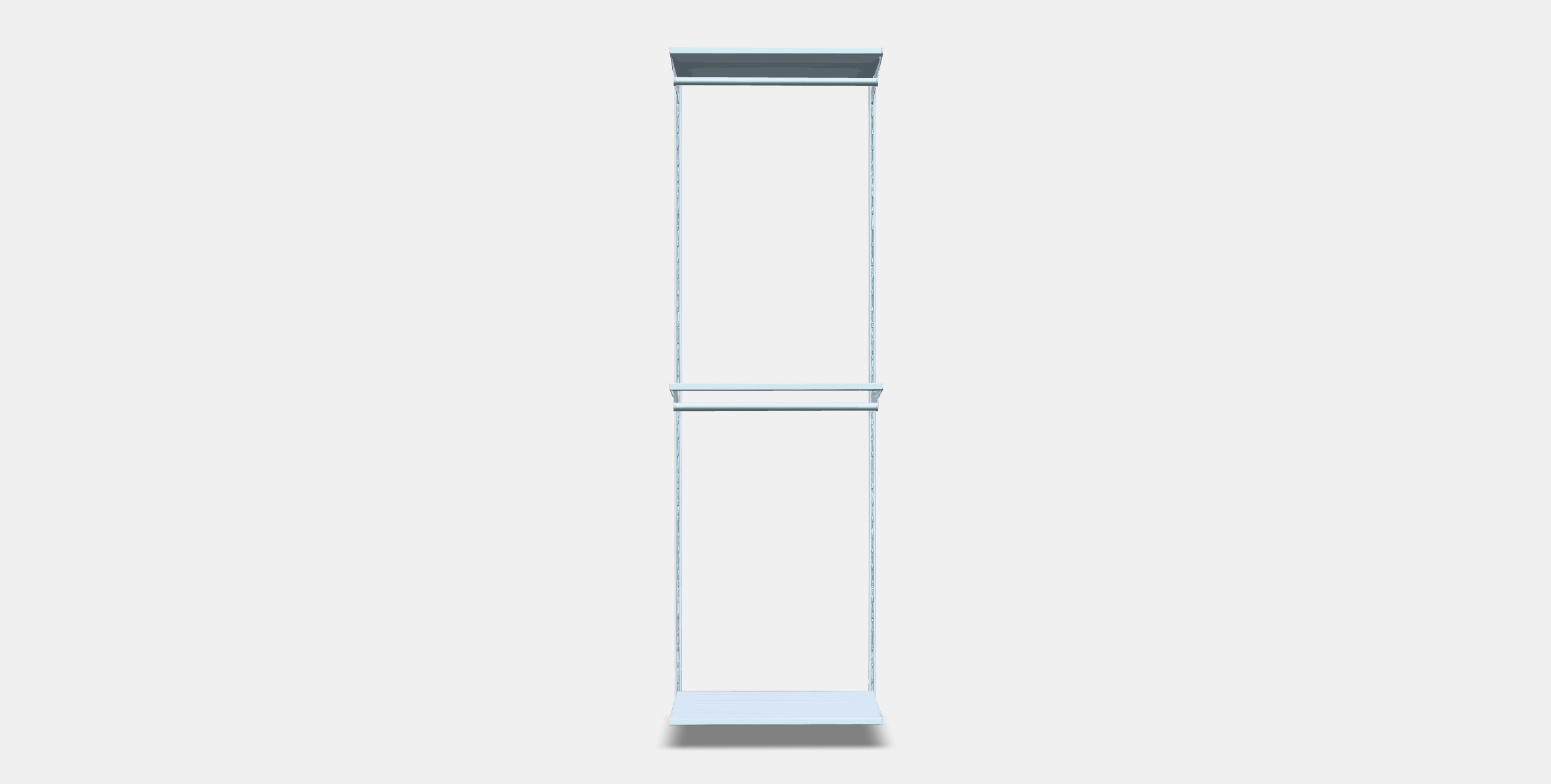BOAXEL cupboard combination Low-poly 3D model_9
