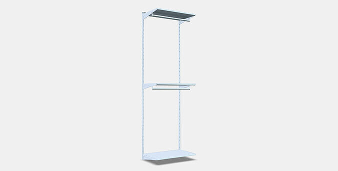 BOAXEL cupboard combination Low-poly 3D model