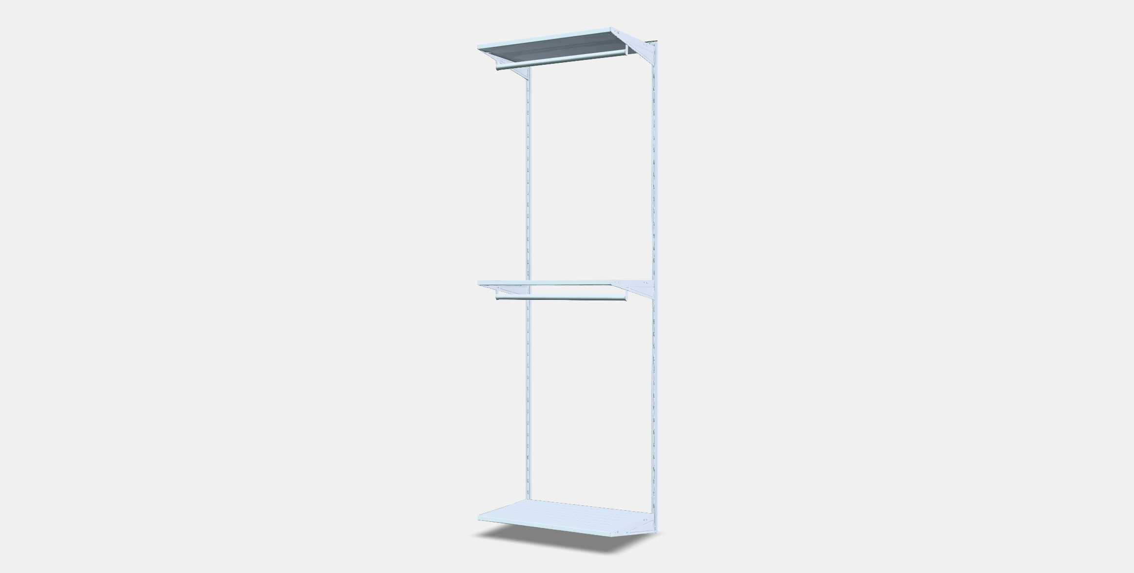 BOAXEL cupboard combination Low-poly 3D model_11
