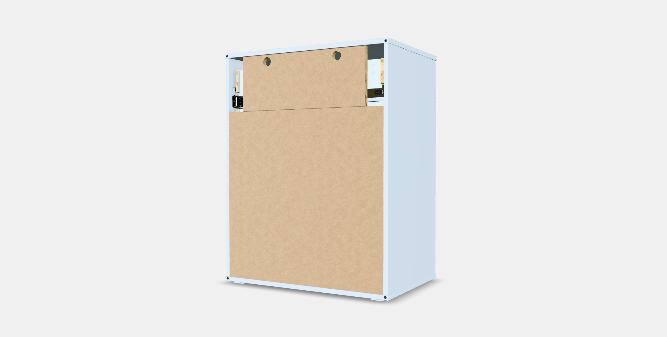 VIHALS Chest of 4 drawers 3D model_10