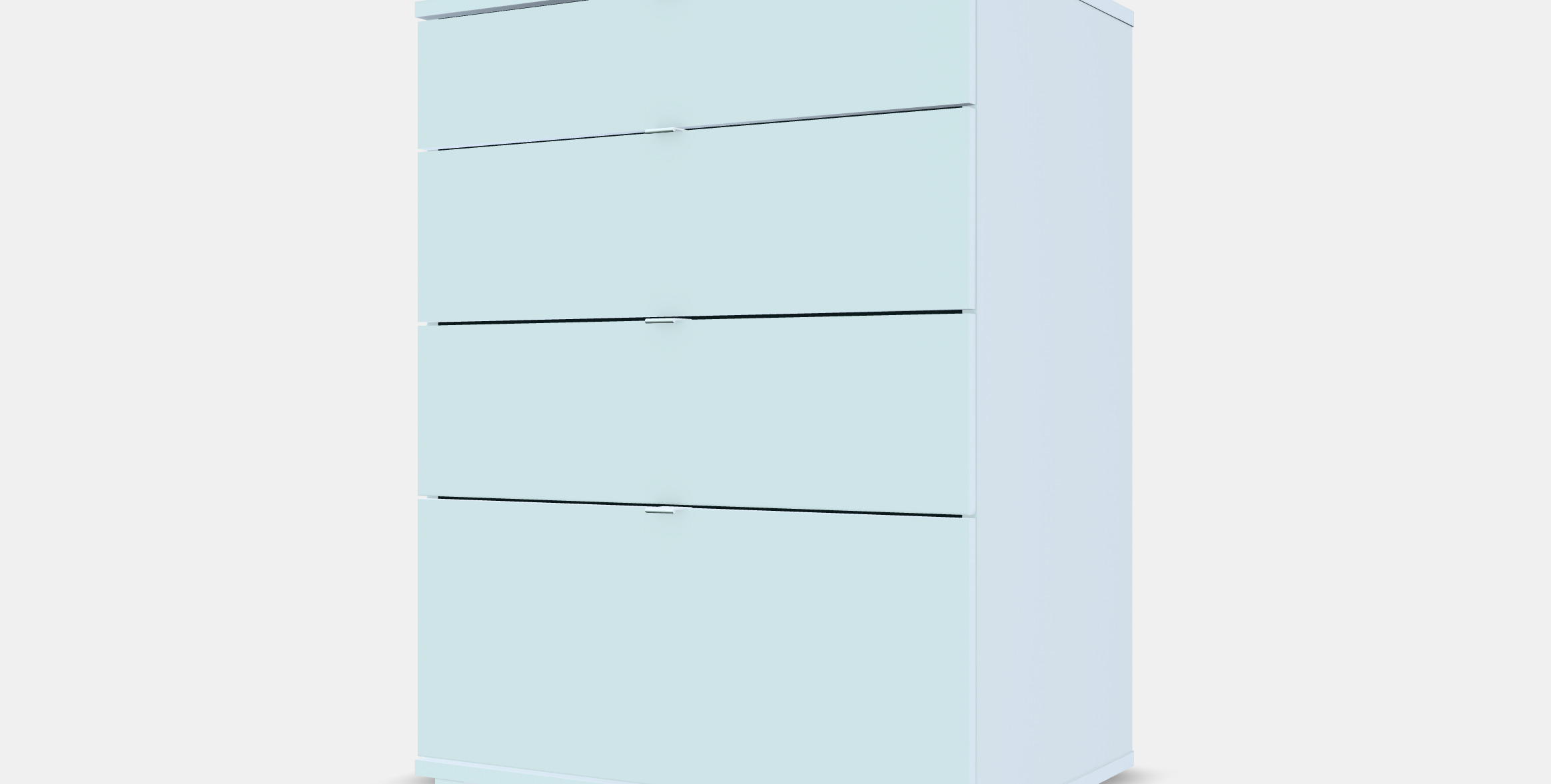 VIHALS Chest of 4 drawers 3D model_13
